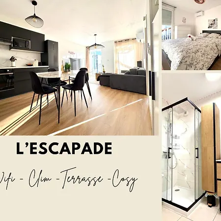 Escapade - Climatise, Terrasse, Wifi Prosconciergerie Apartment